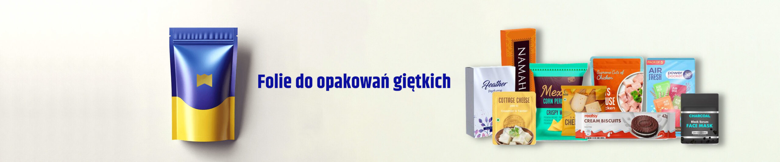 Folie do opakowań giętkich